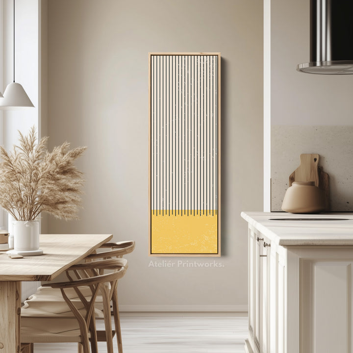 10. Vertical Kitchen Wall Art - WoodV0392