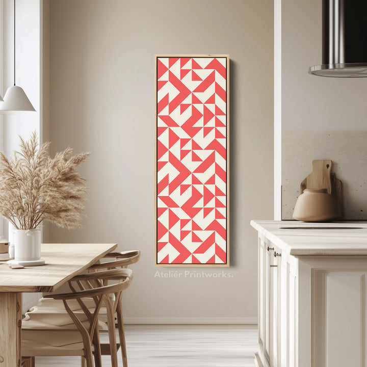 10. Vertical Kitchen Wall Art - WoodV0396