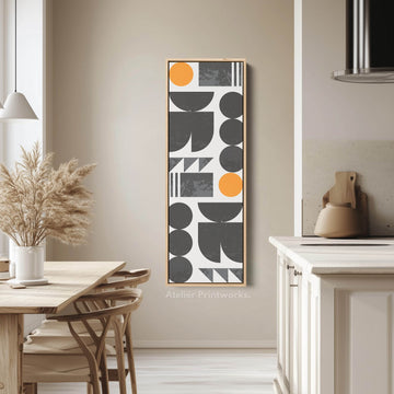 10. Vertical Kitchen Wall Art - WoodV0414