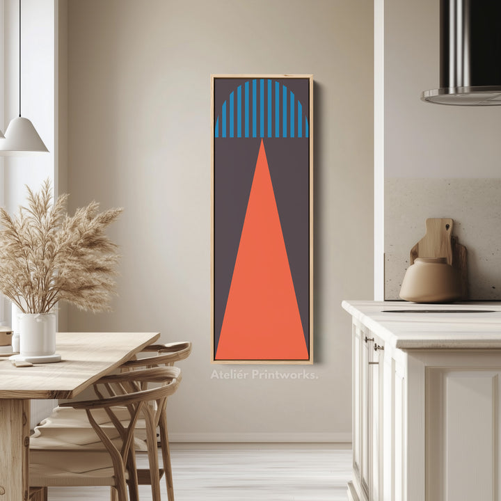 10. Vertical Kitchen Wall Art - WoodV0423
