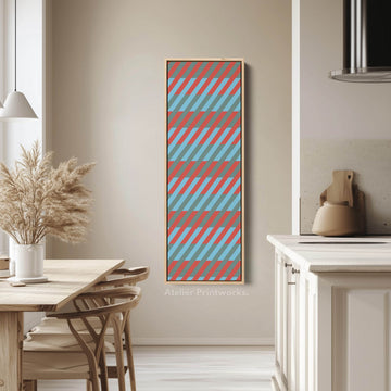 10. Vertical Kitchen Wall Art - WoodV0427