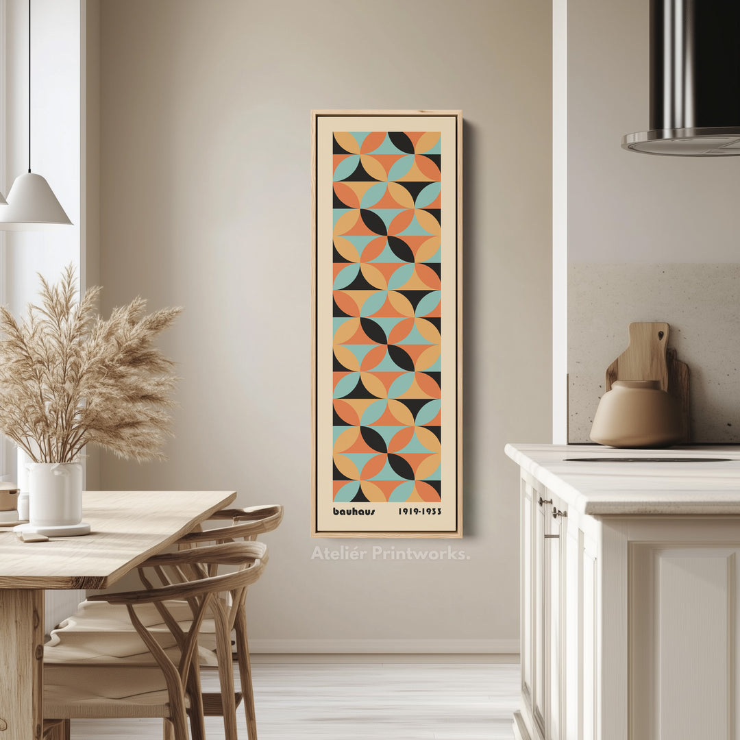 10. Vertical Kitchen Wall Art - WoodV0437