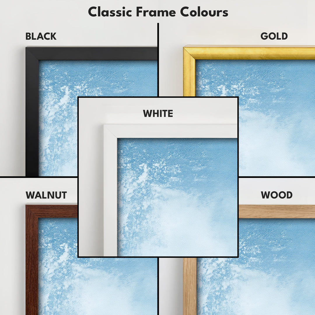 Abstract Flame Long Horizontal Wall Art, Panoramic Wall Art Wide Wall Art - H0135
