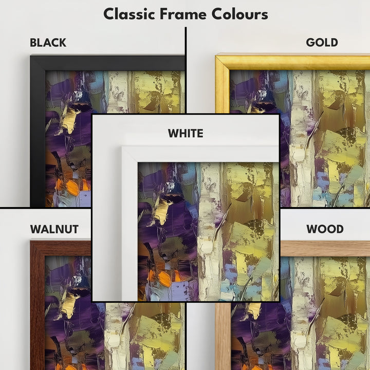 Birch Tree Long Narrow Vertical Wall Art Large Canvas Wall Decor - V0138