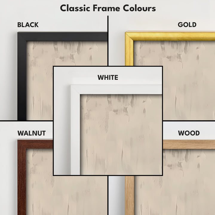 Minimalist Abstract Gold Long Vertical Wall Art - V0174