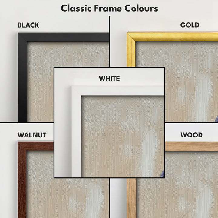 Cottagecore Kitchen Wall Art Long Vertical Framed Canvas Decor - V0192