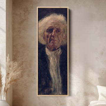 Gustav Klimt Long Wall Art Portrait Study Of Old Man For Living Room