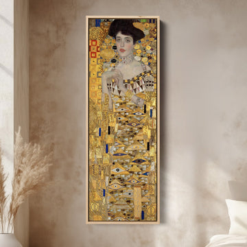 Gustav Klimt Portrait Wall Art Adele Bloch Bauer For Living Room