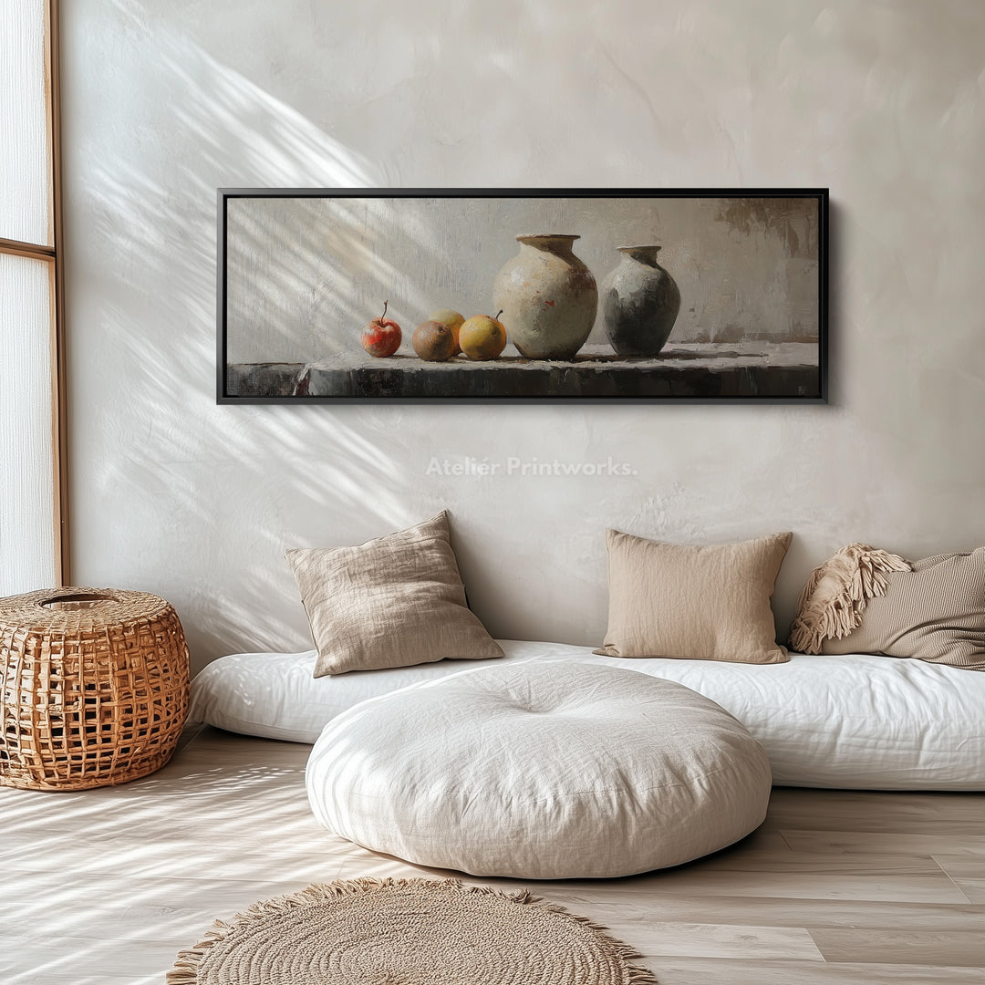 Keuken Lang Smal Muurkunst Groot Ingelijst Canvas Schilderij