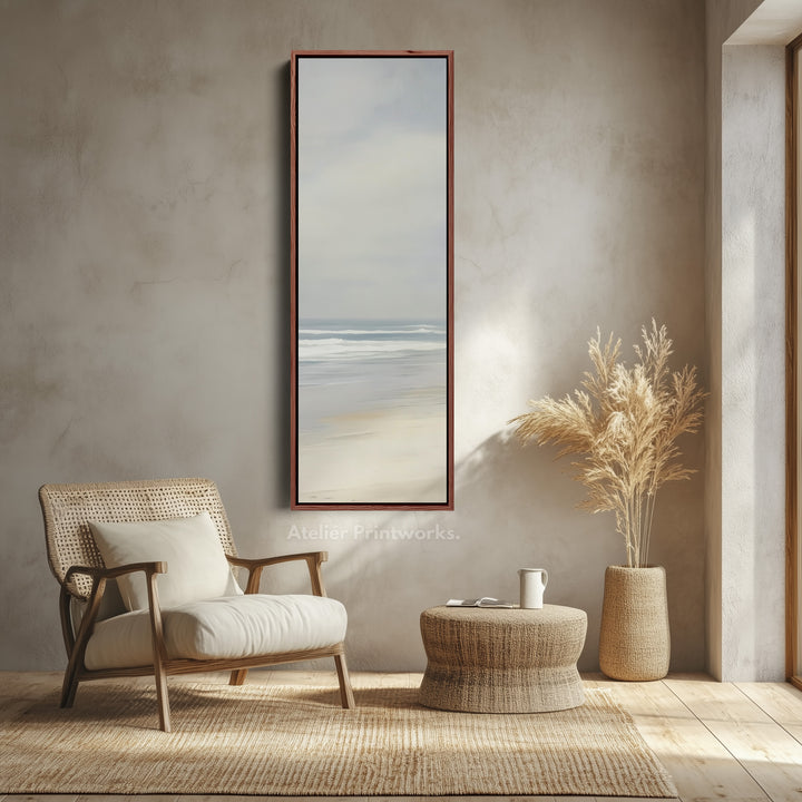 Long Wall Art Abstract Beach Large Canvas Decor
