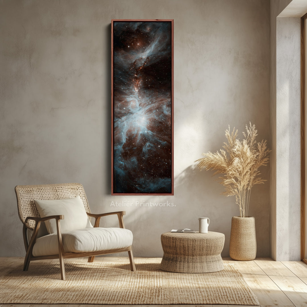 Hubble Nebula NASA Photograph Vertical Wall Decor