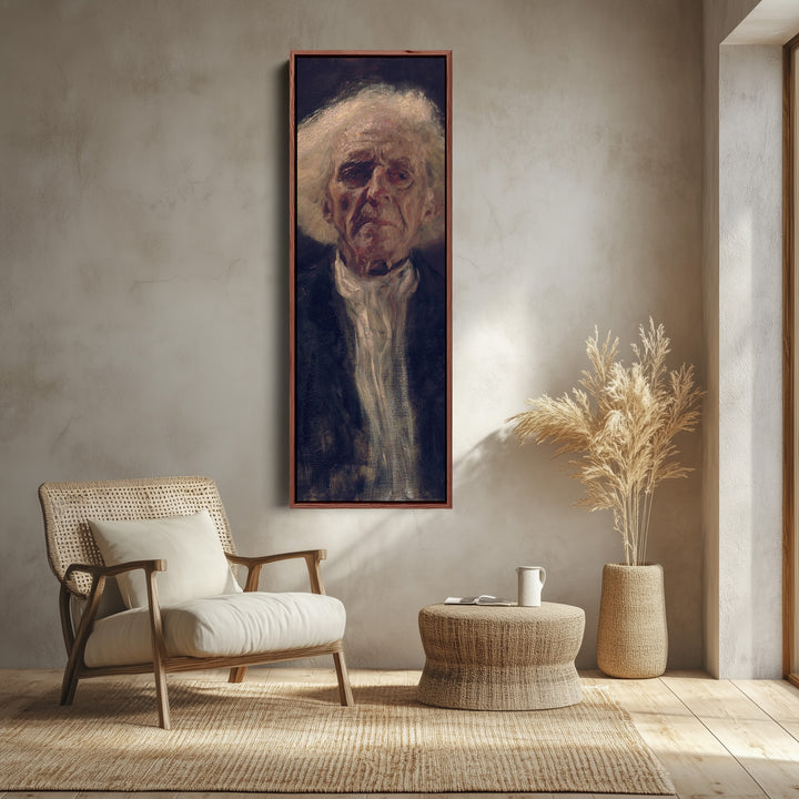Gustav Klimt Long Wall Art Portrait Study Of Old Man For Living Room
