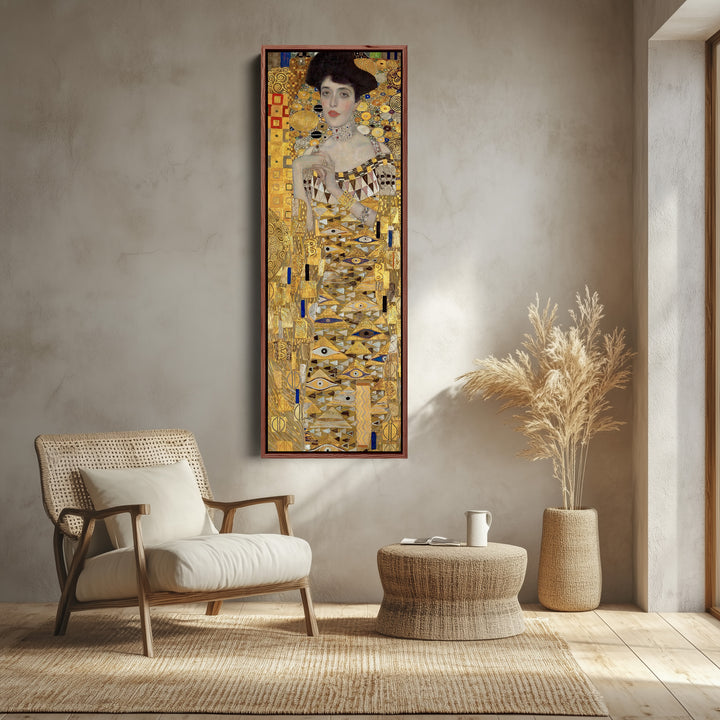 Gustav Klimt Portrait Wall Art Adele Bloch Bauer For Living Room