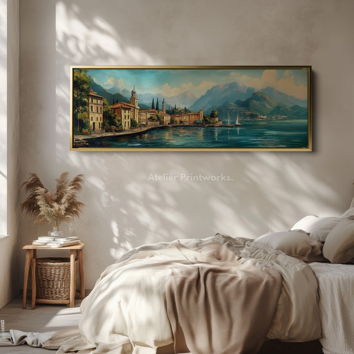 Vintage Harbour Panoramic Wall Decor - H0242
