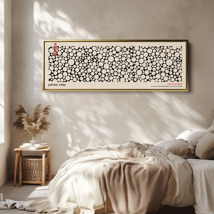 Long Narrow Wall Art – Minimalist Japandi Horizontal Wall Decor
