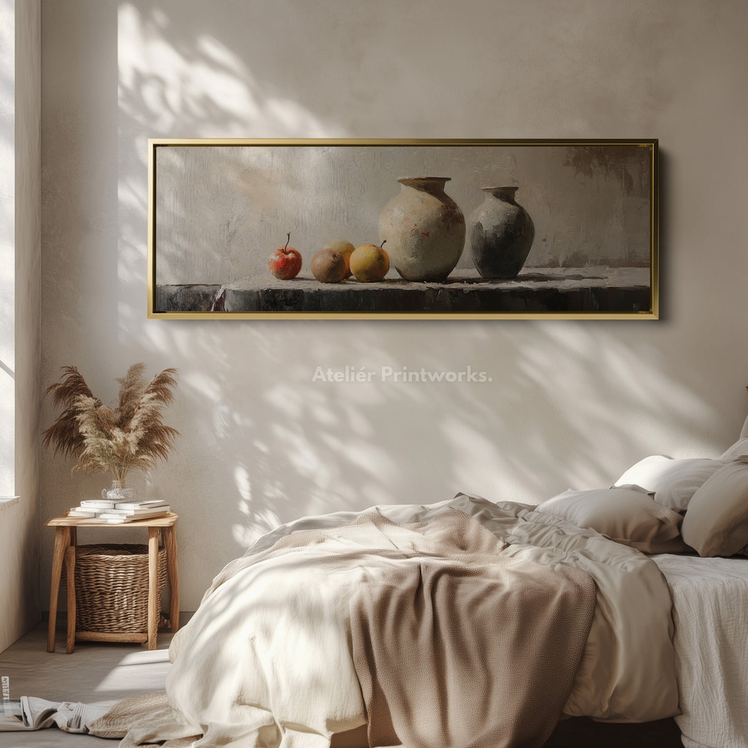 Keuken Lang Smal Muurkunst Groot Ingelijst Canvas Schilderij