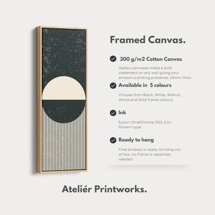 4. Vertical Details Framed CanvasV0406