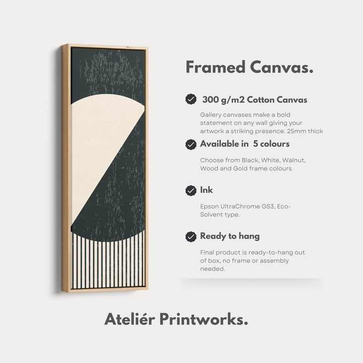 4. Vertical Details Framed CanvasV0408