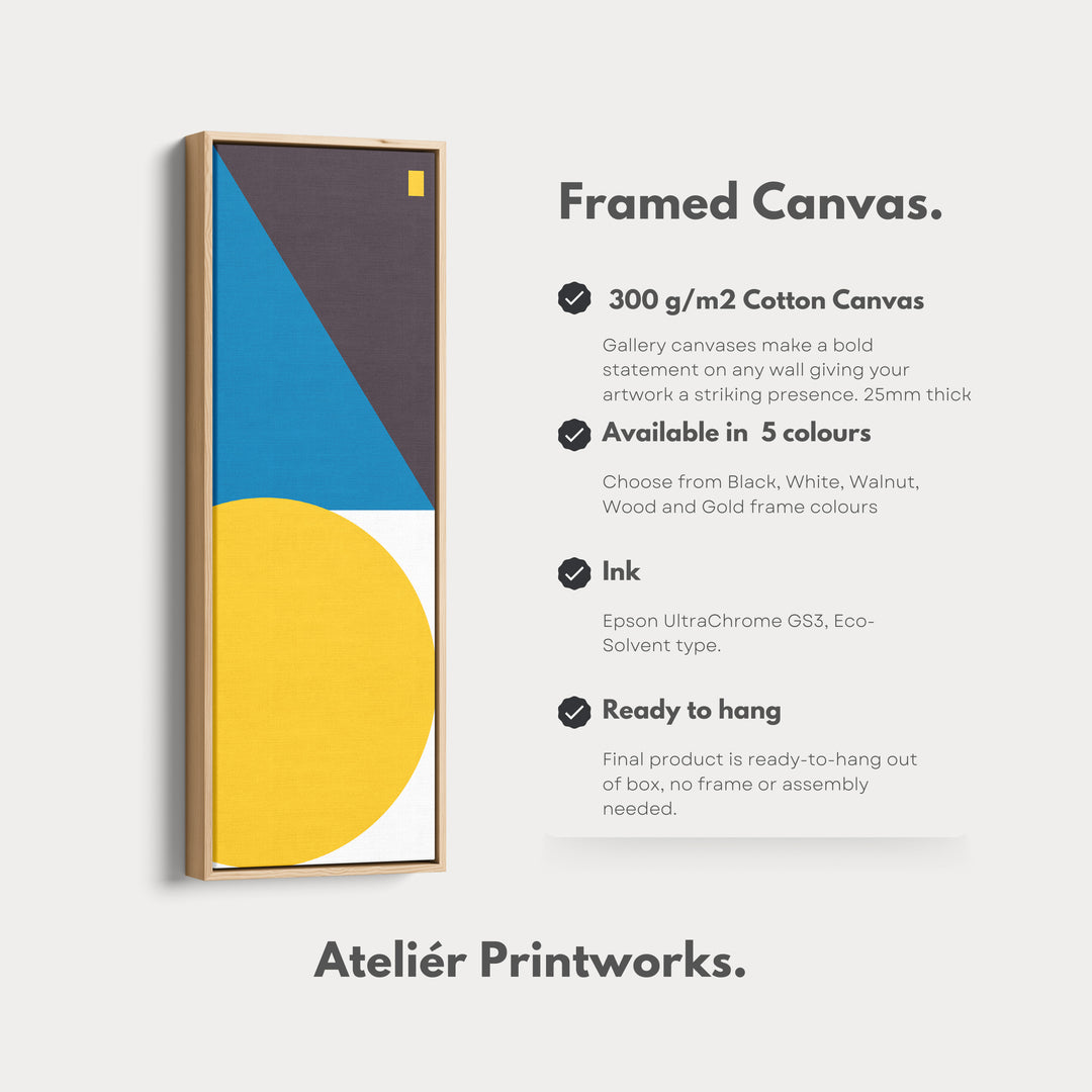 4. Vertical Details Framed CanvasV0422
