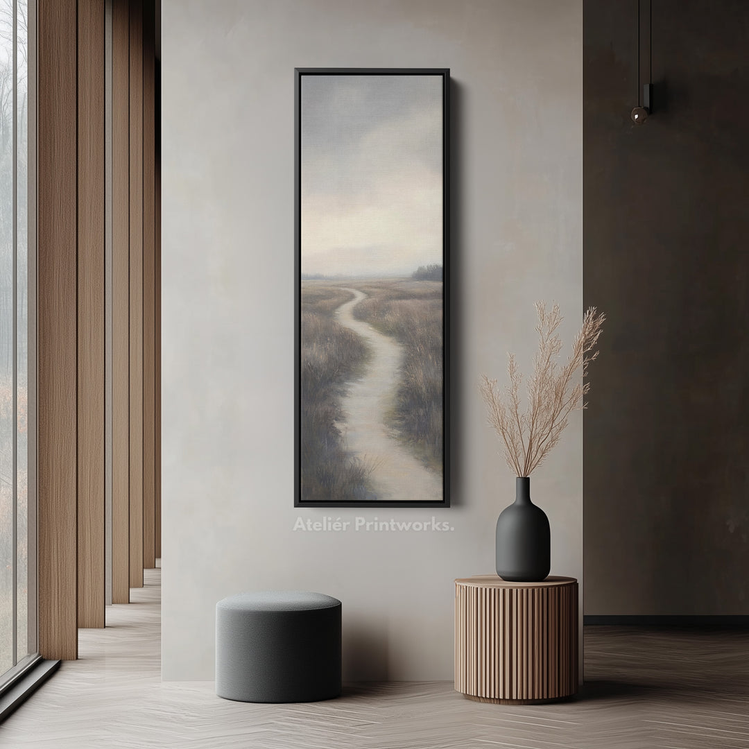 Winding Path Tall Vertical Wall Decor