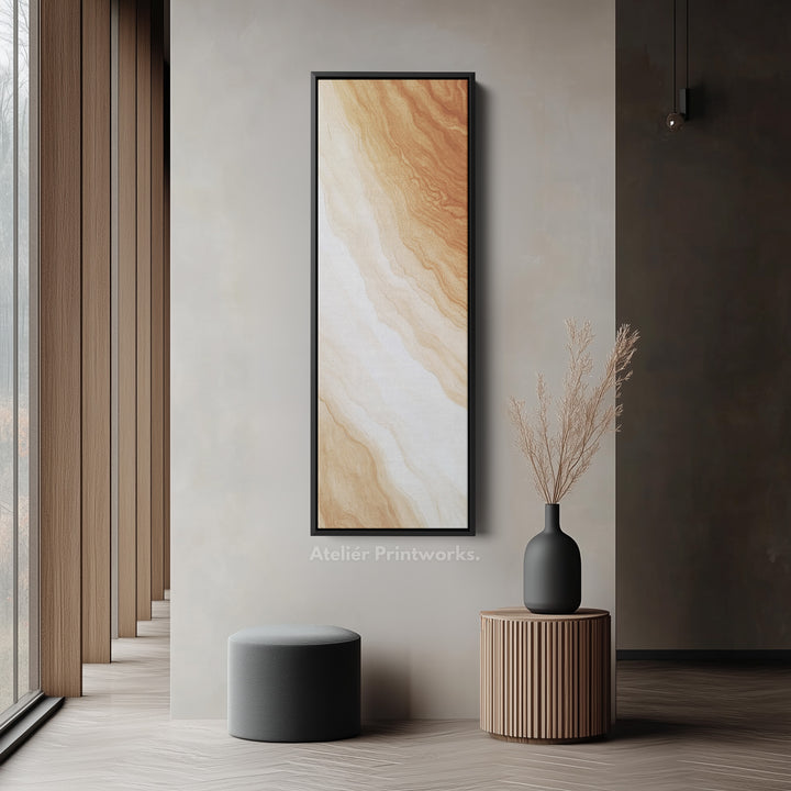 Minimalist Large Painting Vertical Long Wall Art Large Canvas Decor