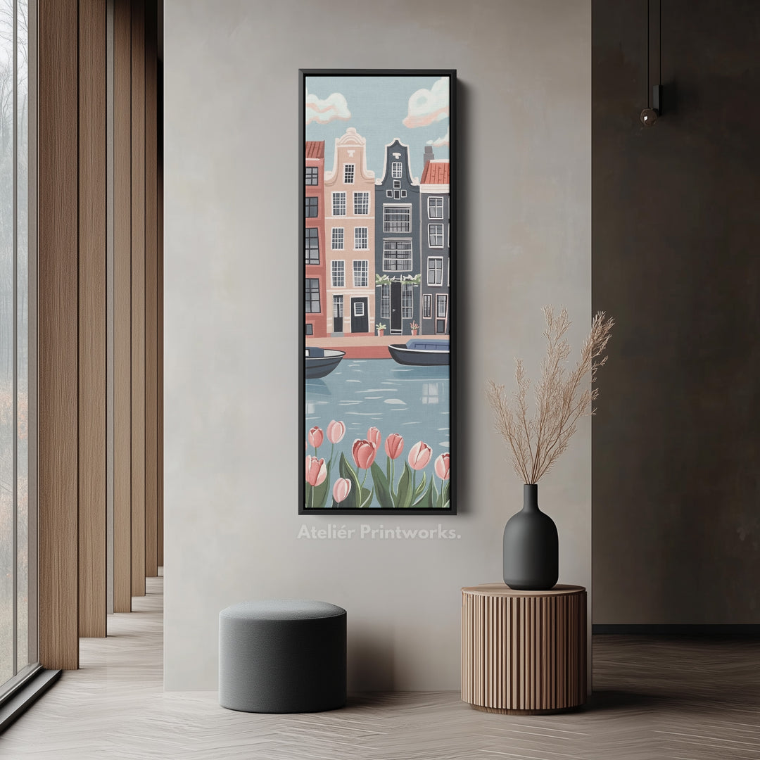 Amsterdam Vertical Bedroom Wall Art