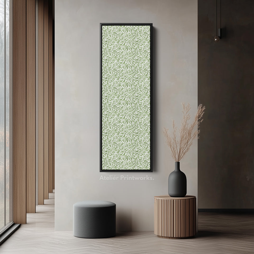 William Morris Willow Bough gerahmte florale Wandkunst