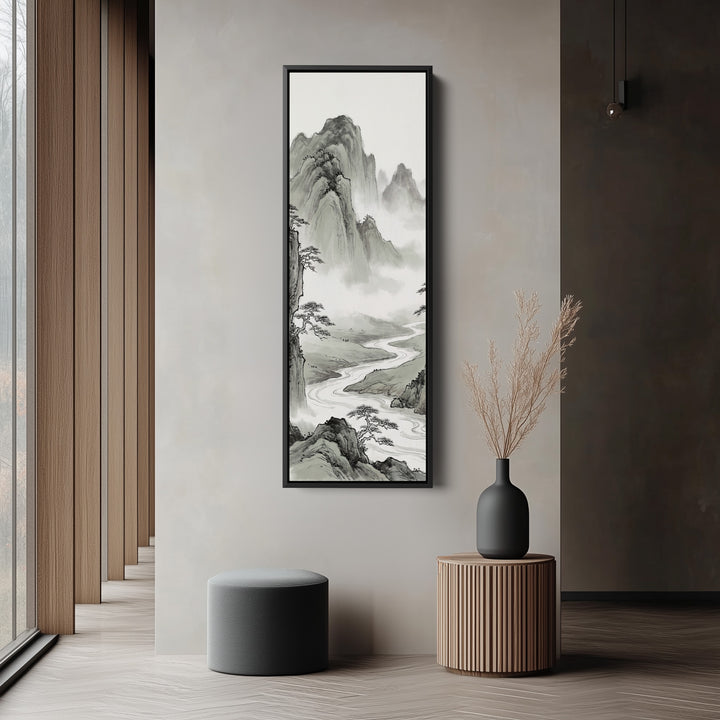 Ink Mountain Bedroom Wall Art Oversized Wall Decor Bedroom