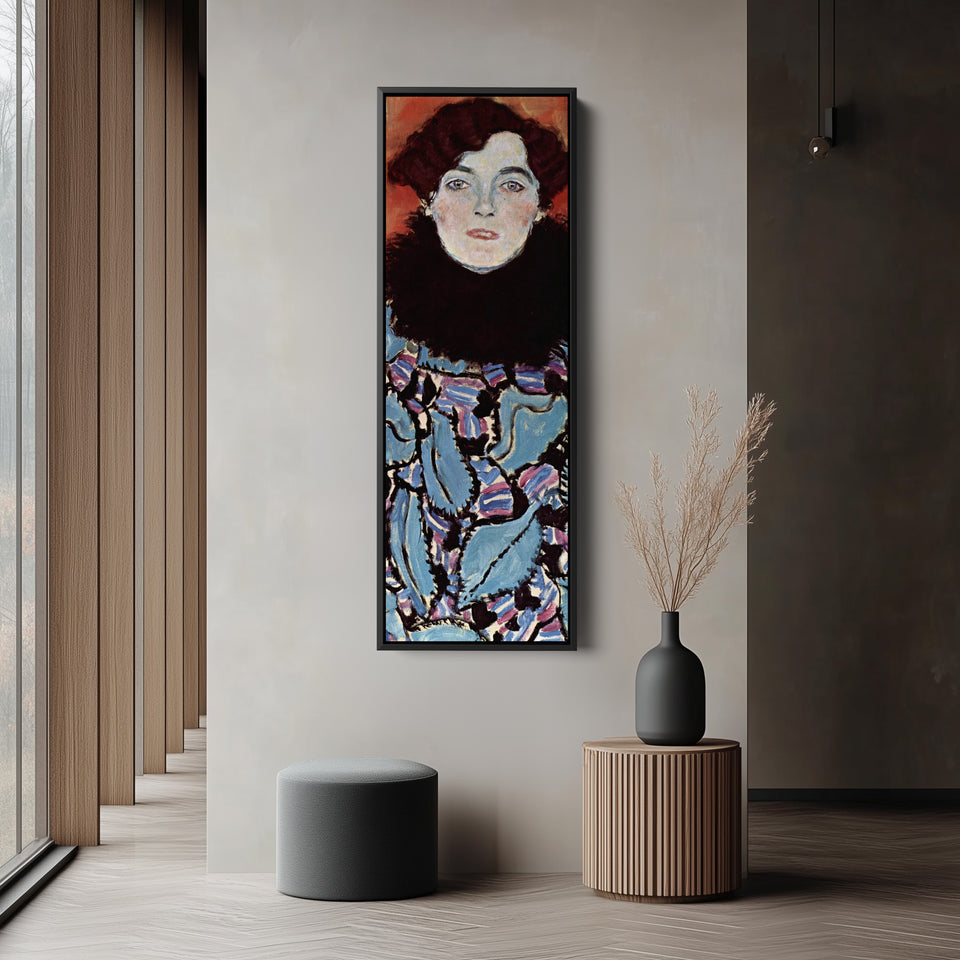 Gustav Klimt Large Wall Art Portrait Of Johanna Staude For Bedroom