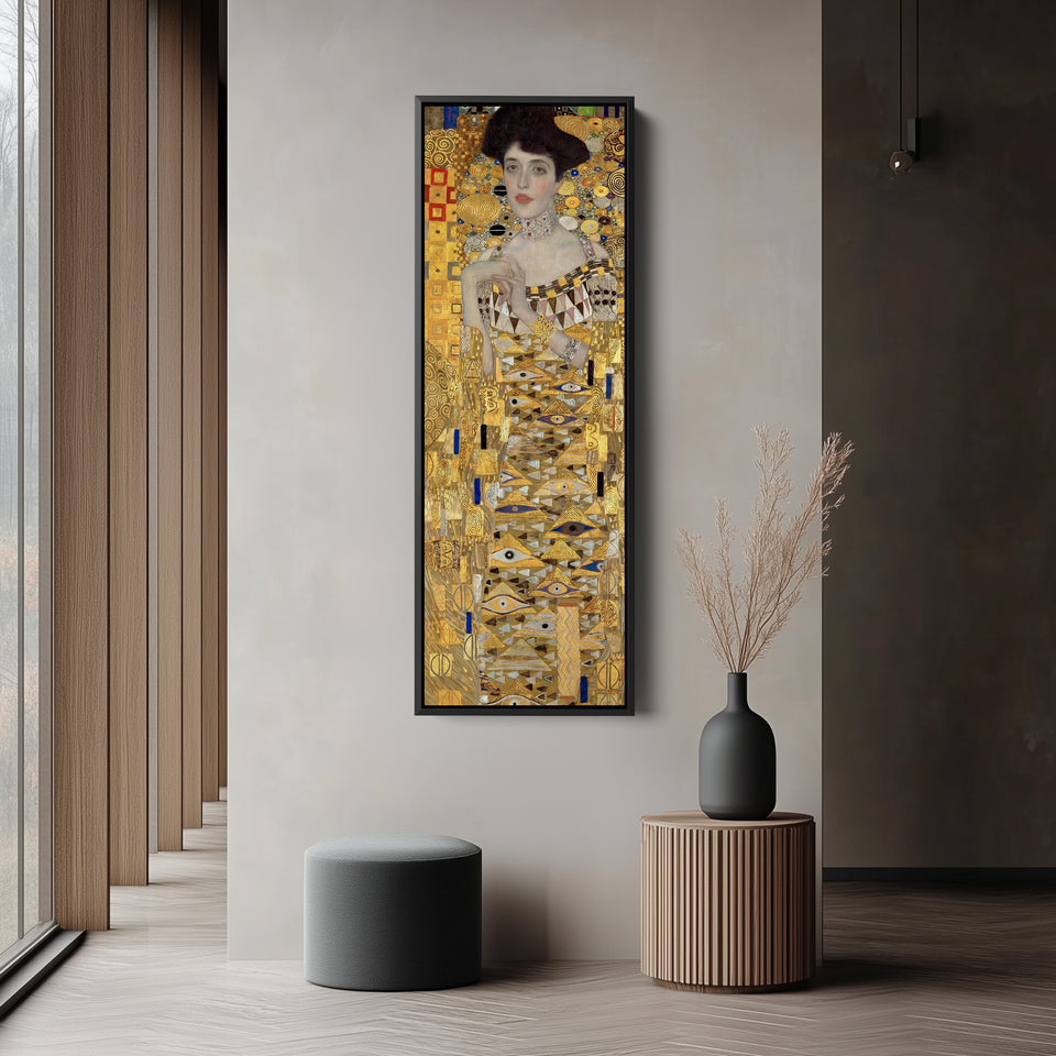 Gustav Klimt Portrait Wall Art Adele Bloch Bauer For Living Room