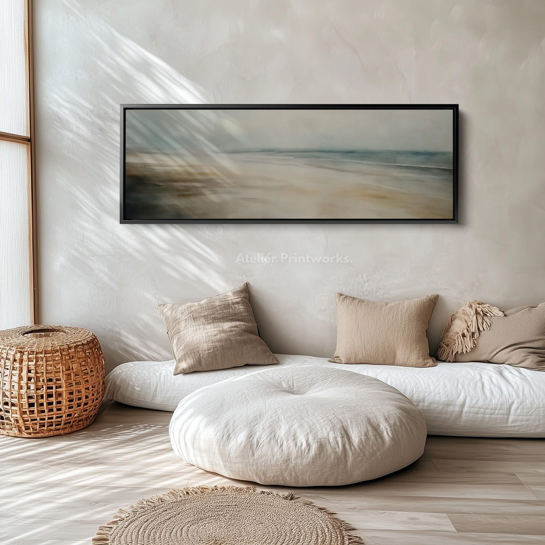 Abstract Landscape horizontal Large Wall Art Framed Canvas - H0032