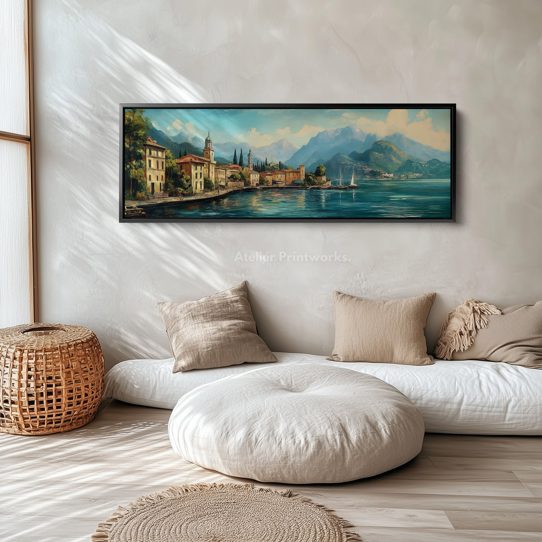 Vintage Harbour Panoramic Wall Decor - H0242