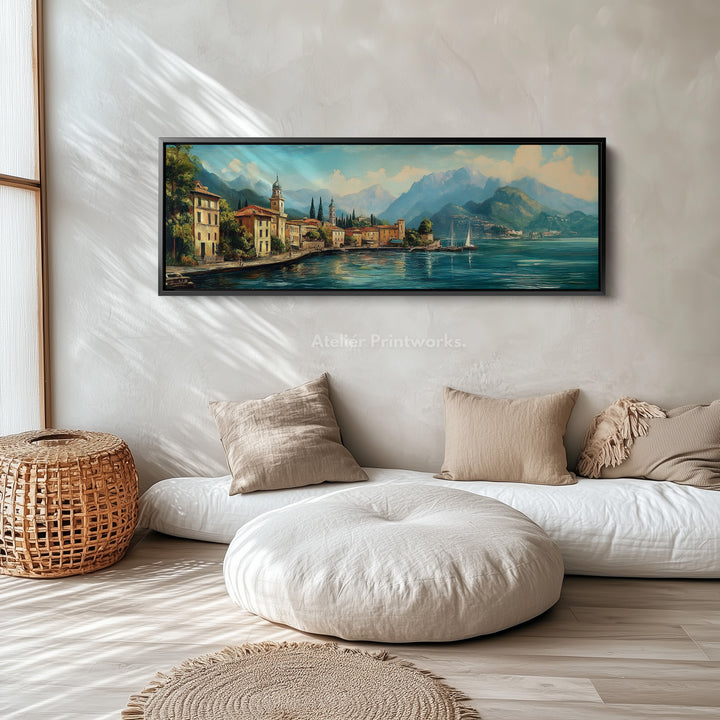 Vintage Harbour Panoramic Wall Decor - H0242
