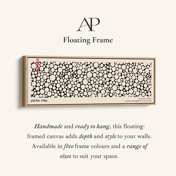 Long Narrow Wall Art – Minimalist Japandi Horizontal Wall Decor