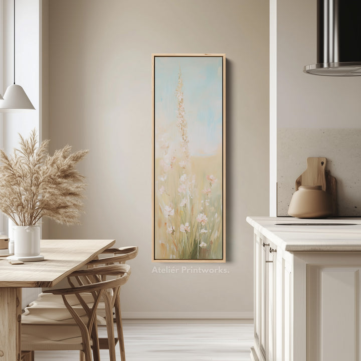 Tall Vertical Wall Art - Floral Painting - V0005