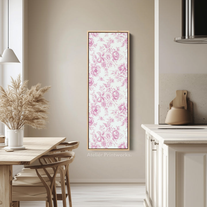 Cottagecore Vintage Framed Floral Wall Art - V0259