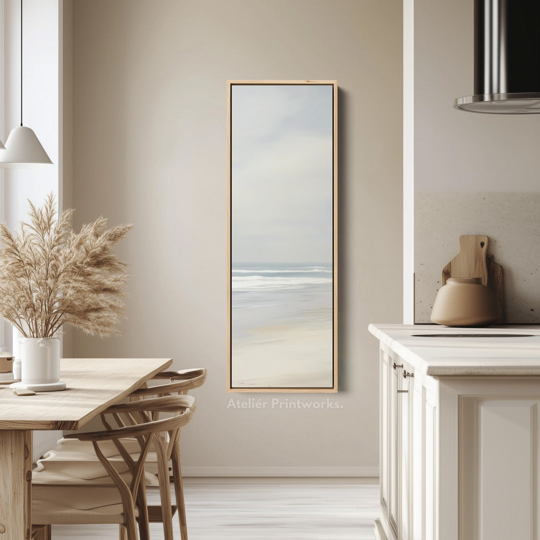 Long Wall Art Abstract Beach Large Canvas Decor