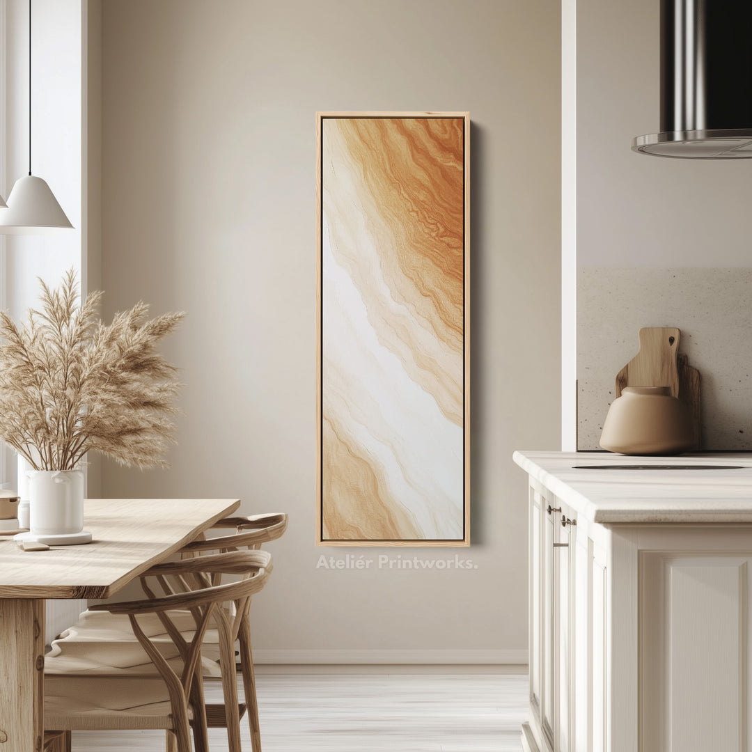 Minimalist Large Painting Vertical Long Wall Art Large Canvas Decor