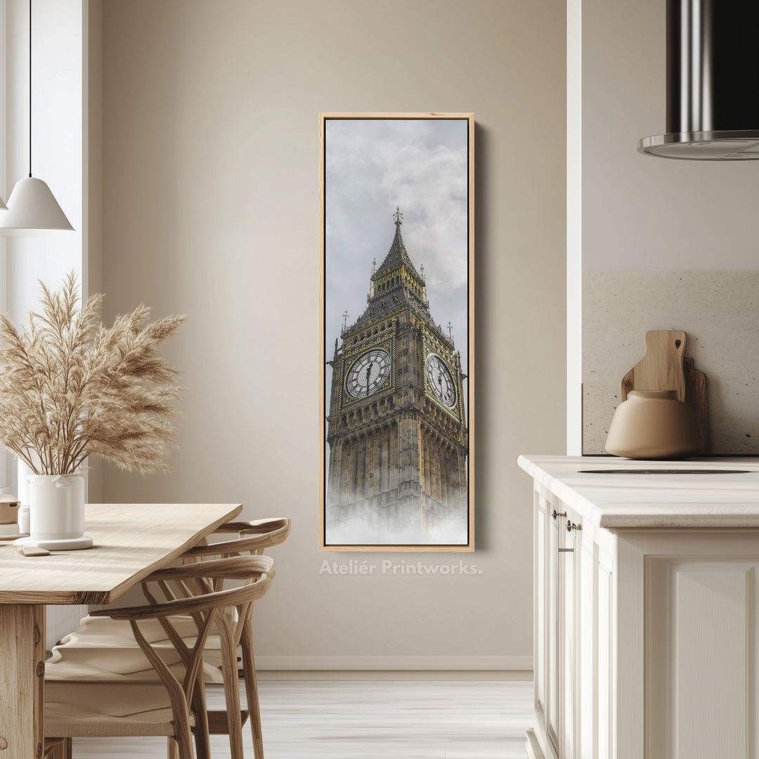 Big Ben London Framed Vertical Wall Art