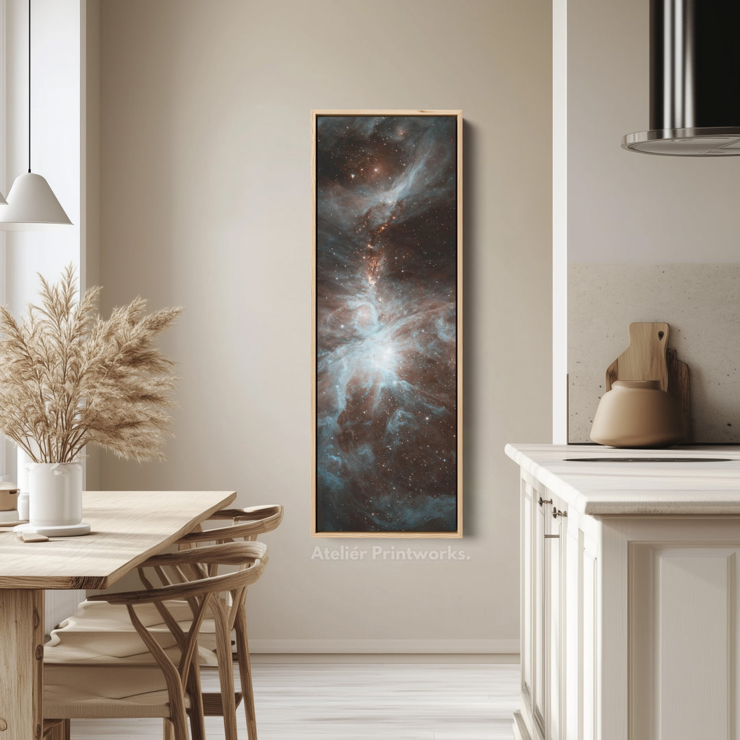 Hubble Nebula NASA Photograph Vertical Wall Decor