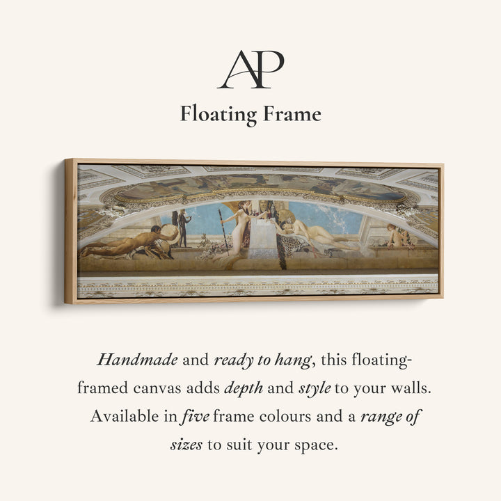 Wide Wall Art Gustav Klimt Classical Mural For Hallway Famous Art Scene