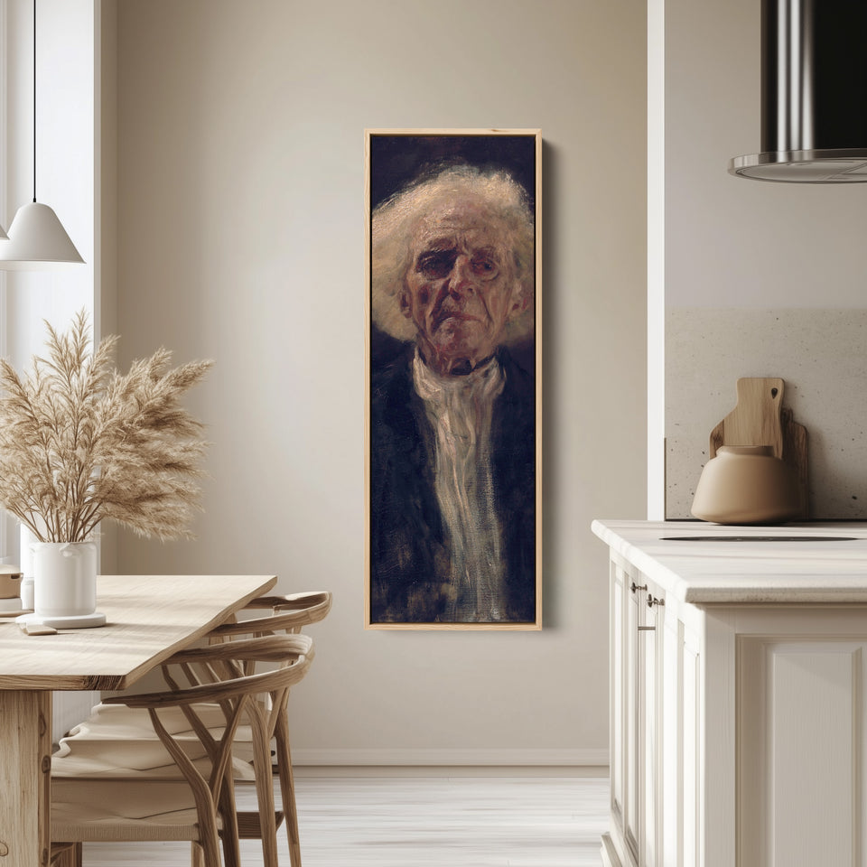 Gustav Klimt Long Wall Art Portrait Study Of Old Man For Living Room