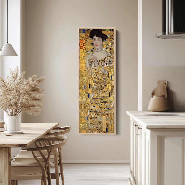 Gustav Klimt Portrait Wall Art Adele Bloch Bauer For Living Room