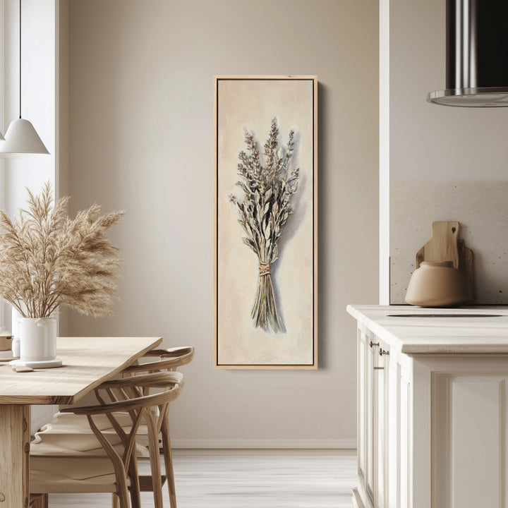 Large Wall Art Dried Botanical Bundle For Office Neutral Decor