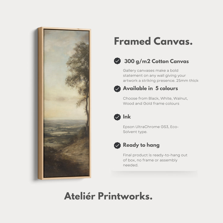 Vintage Long Narrow Wall Decor - V0008