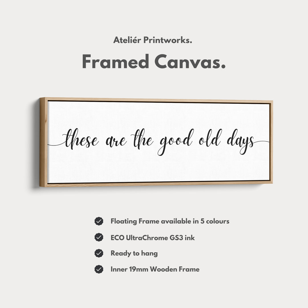 Framed Canvas Bedroom Wall Art - H0324