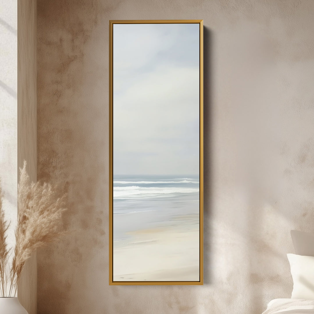 Long Wall Art Abstract Beach Large Canvas Decor
