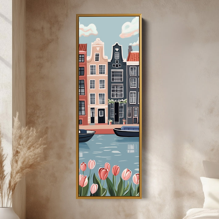 Amsterdam Vertical Bedroom Wall Art