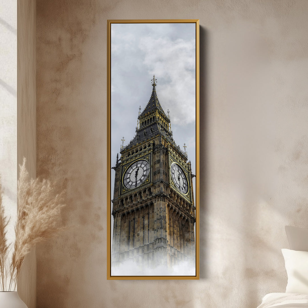 Big Ben London Framed Vertical Wall Art