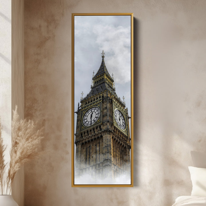 Big Ben London Framed Vertical Wall Art